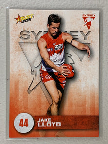 #157 Jake Lloyd - Sydney Swans - AFL Common - 2021 AFL Footy Stars