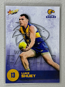 #170 Luke Shuey - West Coast Eagles - AFL Common - 2021 AFL Footy Stars