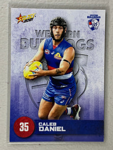 #173 Caleb Daniel - Western Bulldogs - AFL Common - 2021 AFL Footy Stars