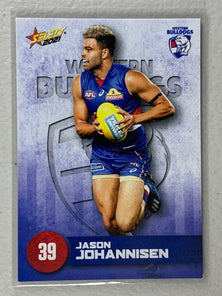 #176 Jason Johannisen - Western Bulldogs - AFL Common - 2021 AFL Footy Stars