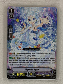 Top Idol, Aqua V-EB15/011EN - Cardfight Vanguard Twinkle Melody