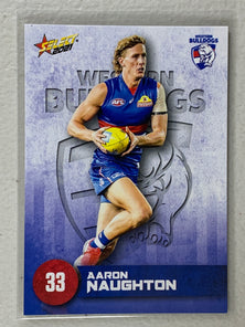 #179 Aaron Naughton - Western Bulldogs - AFL Common - 2021 AFL Footy Stars