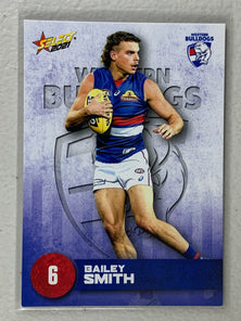 #180 Bailey Smith - Western Bulldogs - AFL Common - 2021 AFL Footy Stars