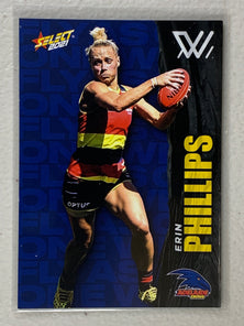 #184 Erin Phillips - Adelaide Crows - AFLW Common - 2021 AFL Footy Stars