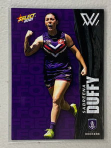 #195 Sabreena Duffy - Fremantle Dockers - AFLW Common - 2021 AFL Footy Stars