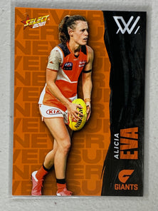 #200 Alicia Eva - GWS Giants - AFLW Common - 2021 AFL Footy Stars