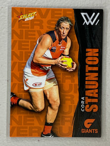 #202 Cora Staunton - GWS Giants - AFLW Common - 2021 AFL Footy Stars