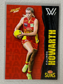 #203 Kalinda Howarth - Gold Coast Suns - AFLW Common - 2021 AFL Footy Stars