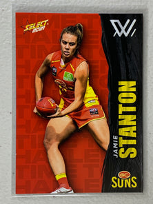 #204 Jamie Stanton - Gold Coast Suns - AFLW Common - 2021 AFL Footy Stars