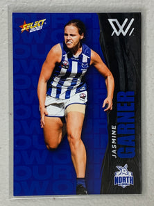 #209 Jasmine Garner - North Melbourne Kangaroos - AFLW Common - 2021 AFL Footy Stars