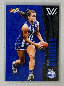 #211 Ash Riddell - North Melbourne Kangaroos - AFLW Common - 2021 AFL Footy Stars