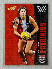 #216 Georgia Patrikios - St Kilda Saints - AFLW Common - 2021 AFL Footy Stars