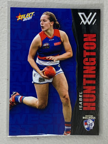 #222 Isabel Huntington - Western Bulldogs - AFLW Common - 2021 AFL Footy Stars