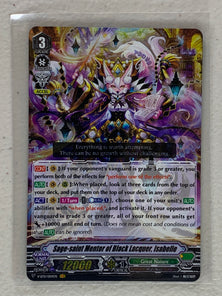 Sage-saint Mentor of Black Lacquer, Isabelle VGE-V-BT11/004EN - Cardfight Vanguard Storm of the Blue Cavalry