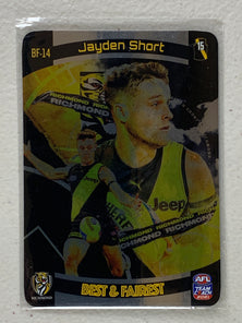 #BF-14 Jayden Short - Richmond Tigers - Best & Fairest - 2021 AFL Team Coach