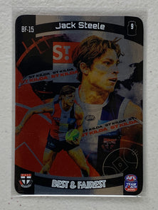 #BF-15 Jack Steele - St Kilda Saints - Best & Fairest - 2021 AFL Team Coach