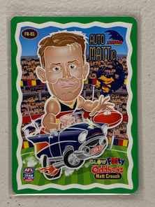 #FB-01 Matt Crouch - Adelaide Crows - Glow Footy Oddbodz - 2021 AFL Team Coach