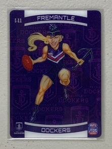 #I-11 Fremantle Dockers - 3D Icon Club - 2021 AFL Team Coach