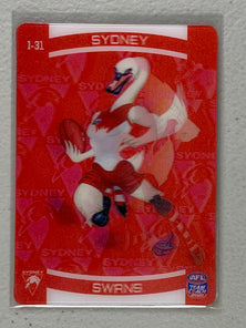 #I-31 Sydney Swans - 3D Icon Club - 2021 AFL Team Coach