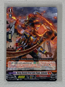 Blazing Heavenly Break Equip Dragon, Kalmodak D-BT13/061EN - Cardfight Vanguard Flight of Chakrabarthi