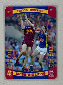 #05 Harris Andrews - Brisbane Lions - AFL Common - 2021 AFL Team Coach