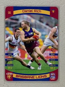 #06 Daniel Rich - Brisbane Lions - AFL Common - 2021 AFL Team Coach