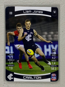 #08 Liam Jones - Carlton Blues - AFL Common - 2021 AFL Team Coach