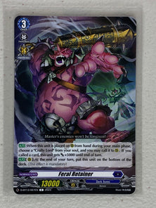 Feral Retainer D-BT13/067EN - Cardfight Vanguard Flight of Chakrabarthi