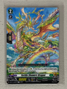 Fertile Showers Dragon D-BT13/092EN - Cardfight Vanguard Flight of Chakrabarthi