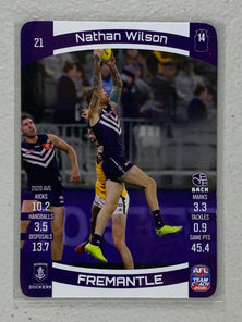 #21 Nathan Wilson - Fremantle Dockers - AFL Common - 2021 AFL Team Coach