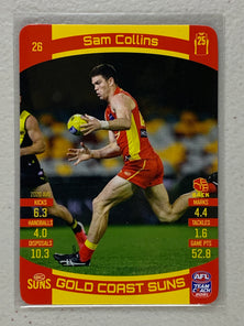 #26 Sam Collins - Gold Coast Suns - AFL Common - 2021 AFL Team Coach