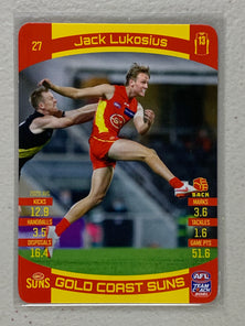#27 Jack Lukosius - Gold Coast Suns - AFL Common - 2021 AFL Team Coach