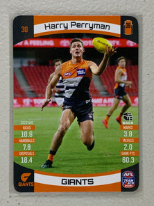 #30 Harry Perryman - GWS Giants - AFL Common - 2021 AFL Team Coach