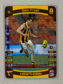 #33 Sam Frost - Hawthorn Hawks - AFL Common - 2021 AFL Team Coach