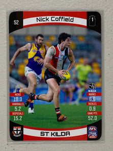#52 Nick Coffield - St Kilda Saints - AFL Common - 2021 AFL Team Coach