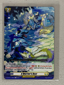 A Warrior's Rest DZ-BT01/118EN - Cardfight Vanguard Fated Clash