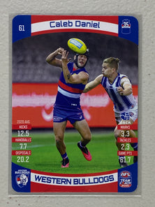 #61 Caleb Daniel - Western Bulldogs - AFL Common - 2021 AFL Team Coach