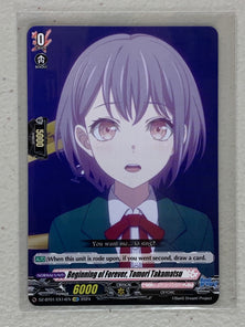 Beginning of Forever, Tomori Takamatsu (EXC) DZ-BT01/EX14EN - Cardfight Vanguard Fated Clash