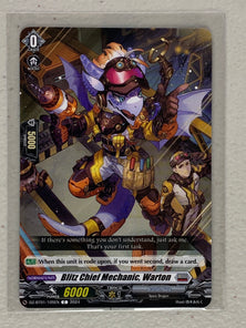 Blitz Chief Mechanic, Warton DZ-BT01/105EN - Cardfight Vanguard Fated Clash