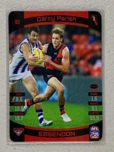 #83 Darcy Parish - Essendon Bombers - AFL Common - 2021 AFL Team Coach