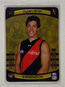 #84 Dylan Shiel - Essendon Bombers - AFL Gold - 2021 AFL Team Coach