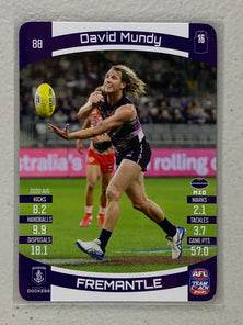 #88 David Mundy - Fremantle Dockers - AFL Common - 2021 AFL Team Coach