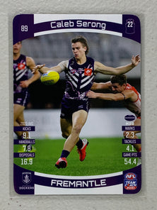 #89 Caleb Serong - Fremantle Dockers - AFL Common - 2021 AFL Team Coach
