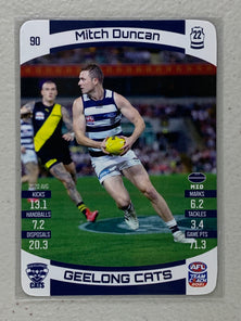 #90 Mitch Duncan - Geelong Cats - AFL Common - 2021 AFL Team Coach