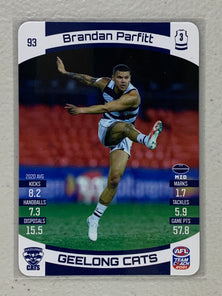 #93 Brandan Parfitt - Geelong Cats - AFL Common - 2021 AFL Team Coach