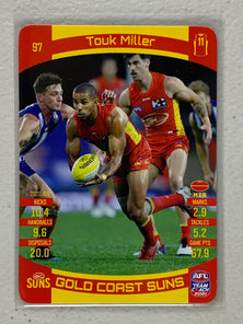 #97 Touk Miller - Gold Coast Suns - AFL Common - 2021 AFL Team Coach