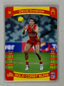 #99 David Swallow - Gold Coast Suns - AFL Common - 2021 AFL Team Coach