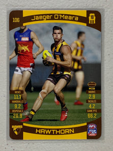 #106 Jaeger O'Meara - Hawthorn Hawks - AFL Common - 2021 AFL Team Coach