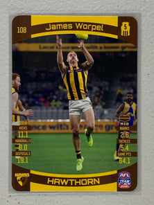 #108 James Worpel - Hawthorn Hawks - AFL Common - 2021 AFL Team Coach