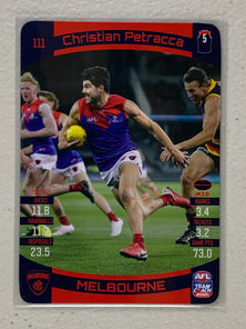 #111 Christian Petracca - Melbourne Demons - AFL Common - 2021 AFL Team Coach